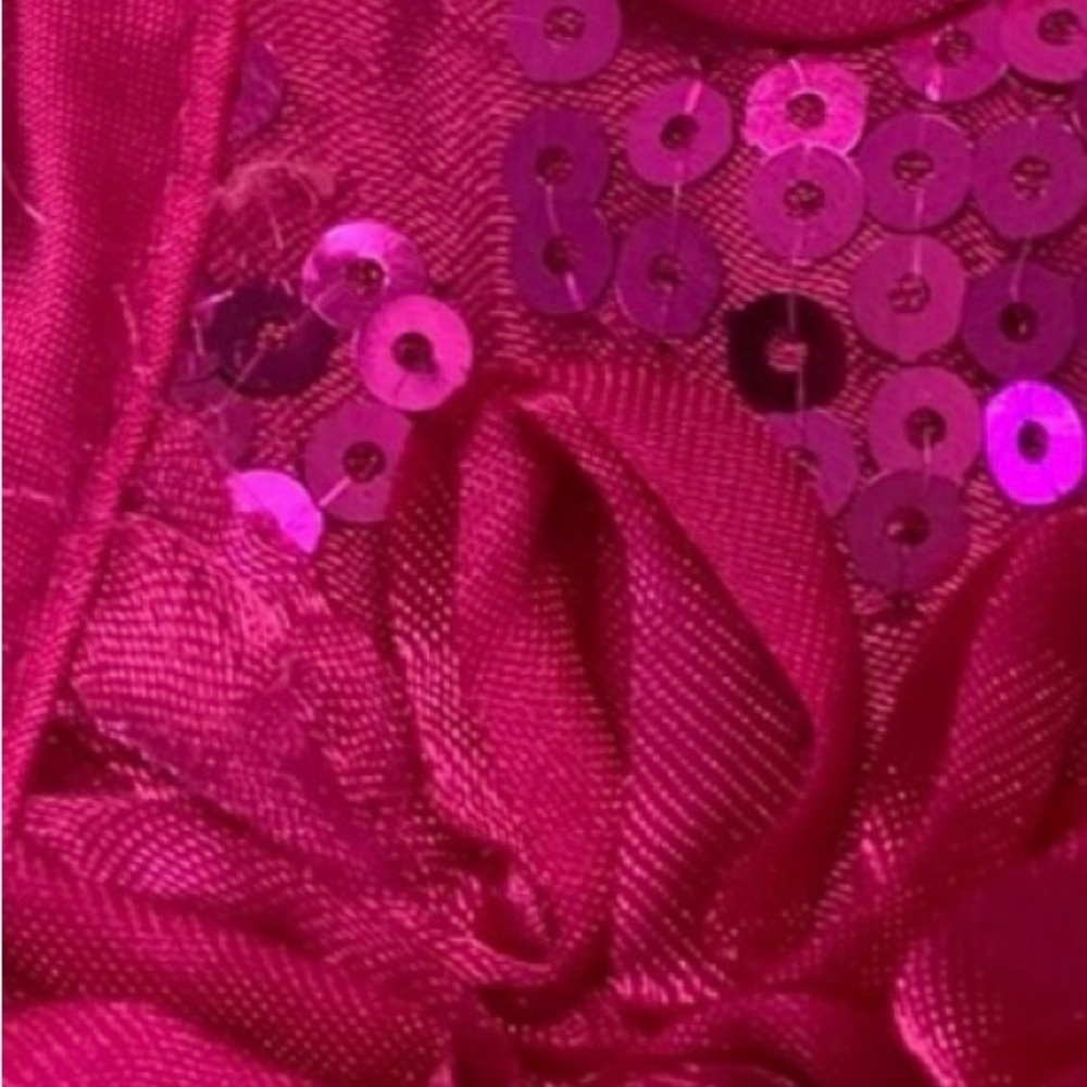 Pink Floral Kids Dress - Picture 7 of 16